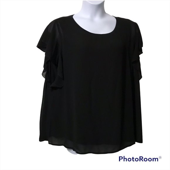 3X Flowy Flutter Top - Picture 1 of 3